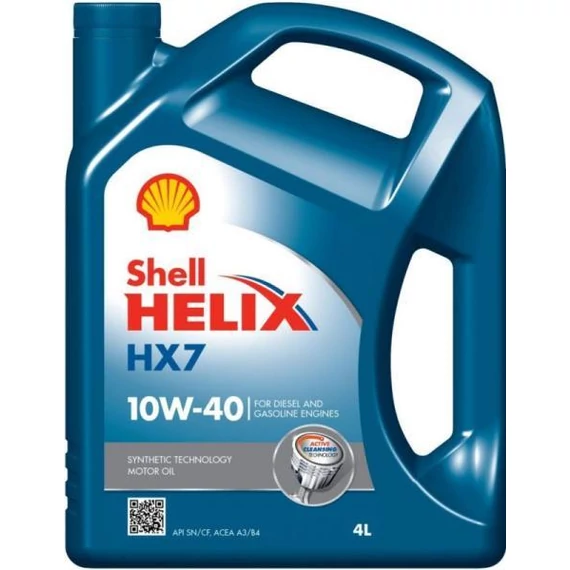 SHELL HELIX HX7 10W-40 4L