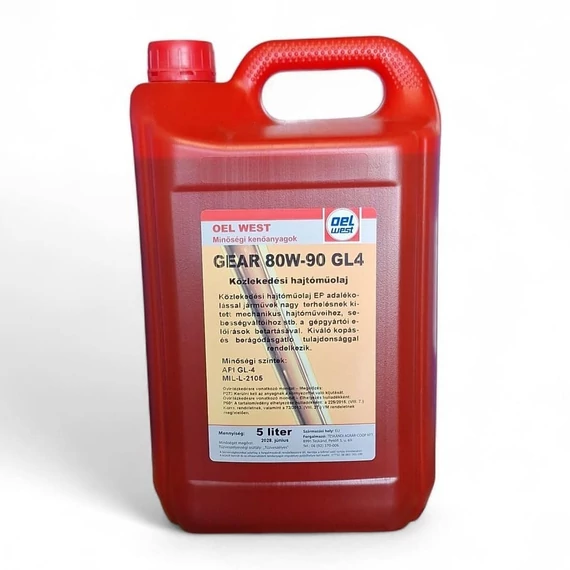 OEST hajtóműolaj 80W-90 GL-4 5L