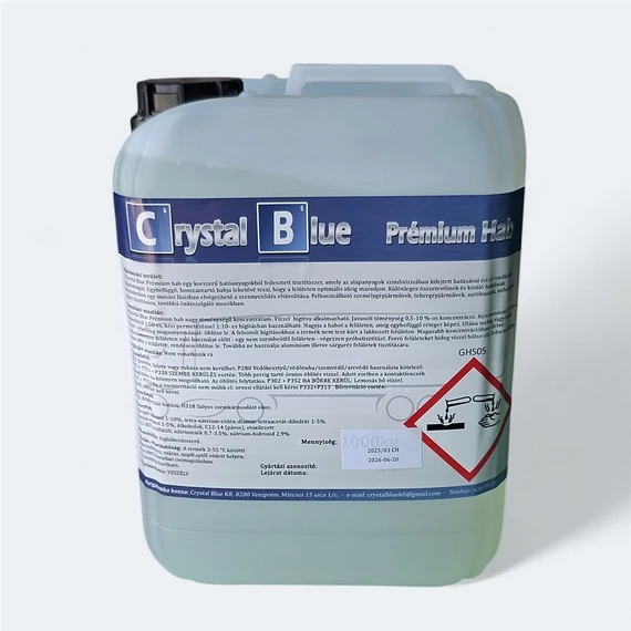 Crystal Blue Prémium Aktív Hab 5KG 