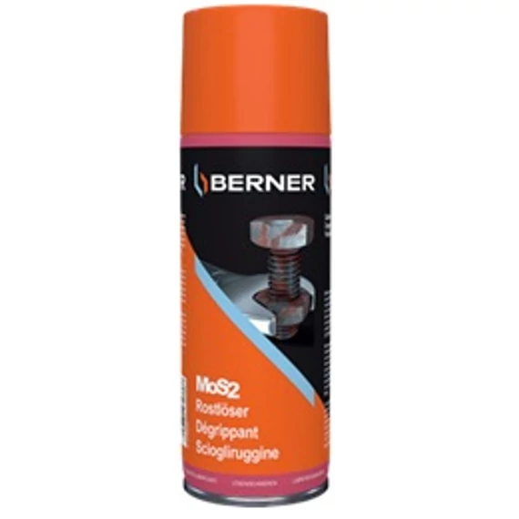Berner rozsdaoldó MOS2 csavarlazító spray 400ML