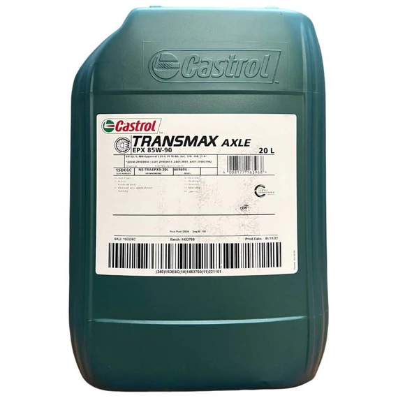 Castrol Transmax Axle EPX 85W-90 20L