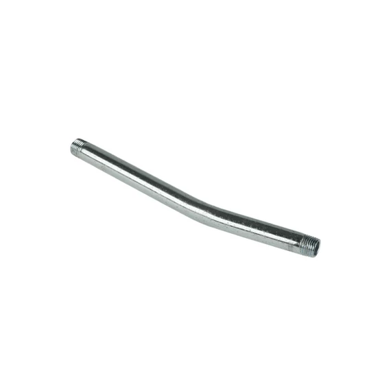 ZSÍRZÓCSŐ HAJLÍTOTT MEREV ACÉL 150MM