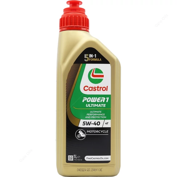 Castrol Power1 Ultimate 4T 5W-40 1L 