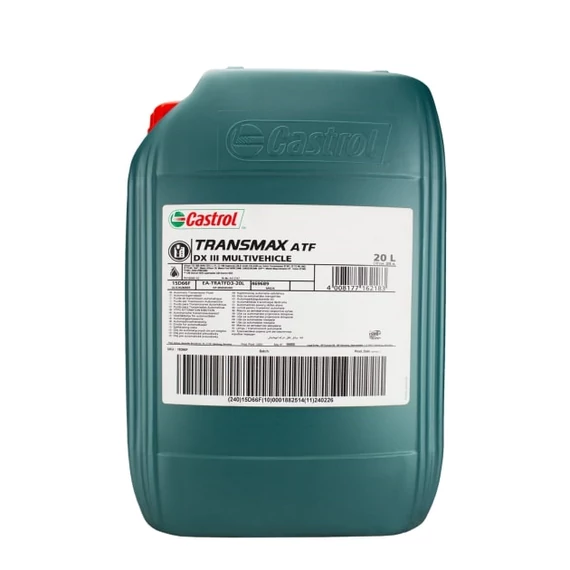 Castrol Transmax ATF DX III Multivehicle 20L