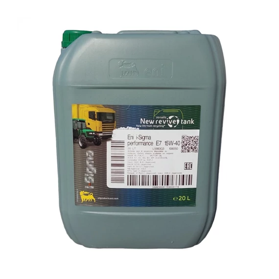 ENI I-Sigma Performance E7 15W-40 20L