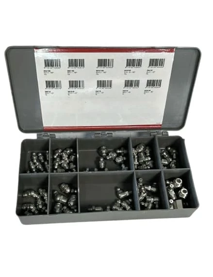 Zsírzógomb készlet M6-M10-1/8
