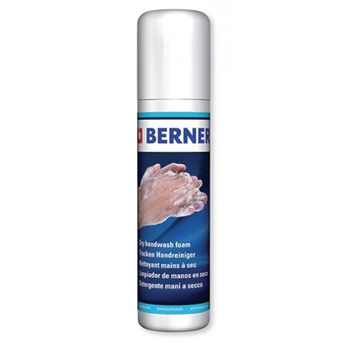 Berner száraz kéztisztító hab 150ML