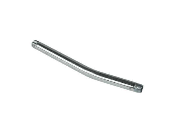ZSÍRZÓCSŐ HAJLÍTOTT MEREV ACÉL 150MM